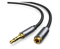 UGREEN Przedłużacz audio AUX jack AV118 35 mm 5m czarny - 1501463 - zdjęcie 1